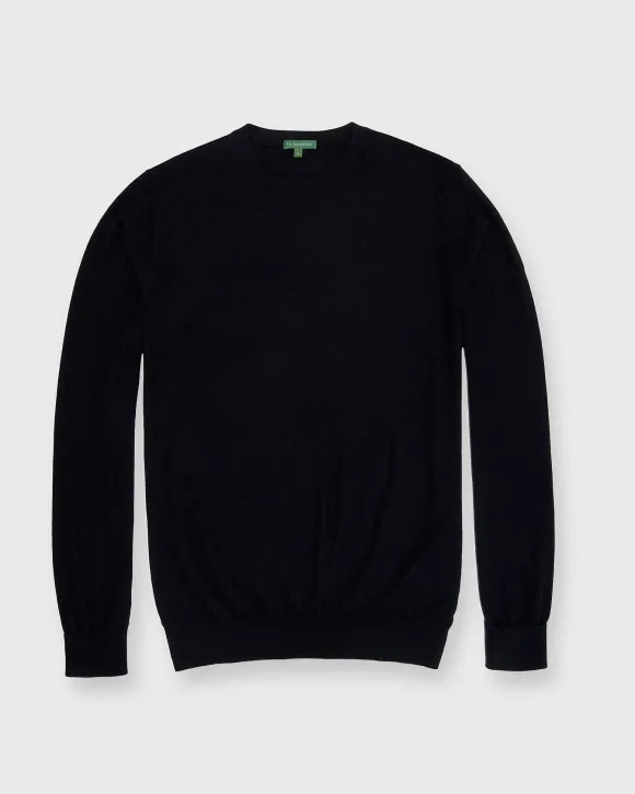 Fine-Gauge Crewneck Sweater^Sid Mashburn Discount
