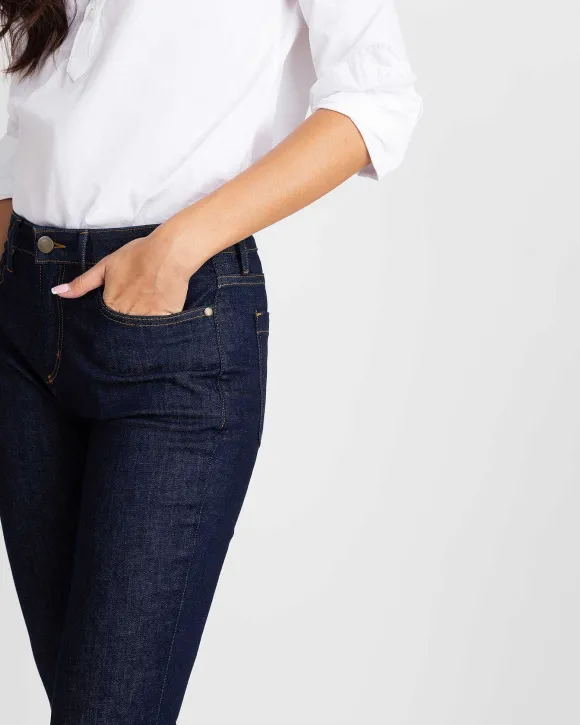 Flare Cropped 5-Pocket Jean^Ann Mashburn Online