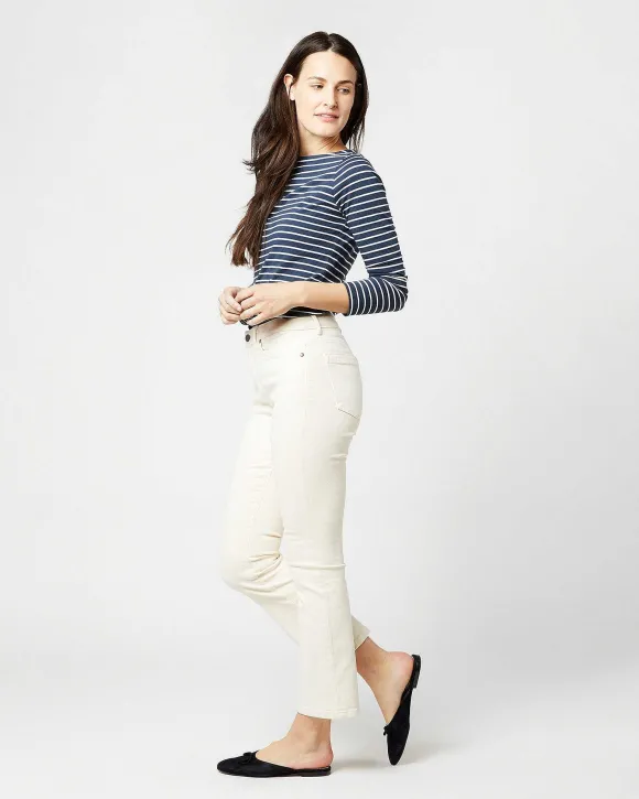 Flare Cropped 5-Pocket Jean^Ann Mashburn New