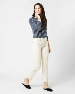 Flare Cropped 5-Pocket Jean^Ann Mashburn New