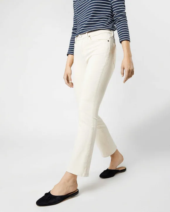Flare Cropped 5-Pocket Jean^Ann Mashburn New