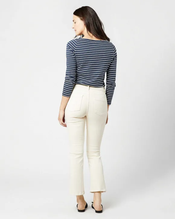 Flare Cropped 5-Pocket Jean^Ann Mashburn New