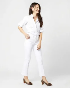 Flare Cropped 5-Pocket Jean^Ann Mashburn Clearance