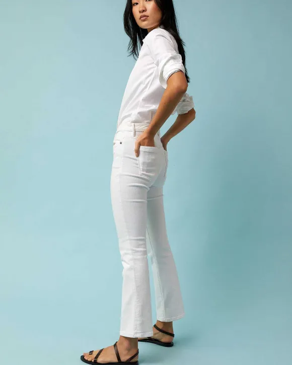 Flare Cropped 5-Pocket Jean^Ann Mashburn Clearance