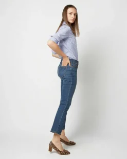 Flare Cropped 5-Pocket Jean^Ann Mashburn Store