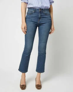 Flare Cropped 5-Pocket Jean^Ann Mashburn Store