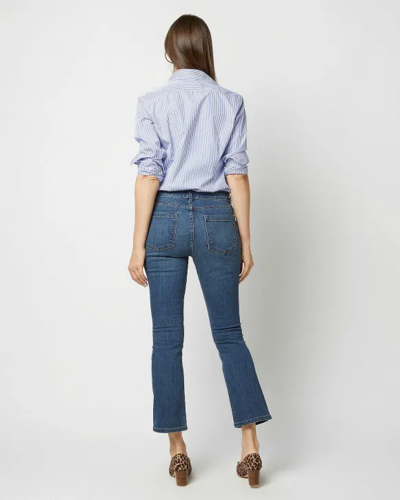 Flare Cropped 5-Pocket Jean^Ann Mashburn Store