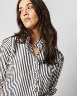 Frill Shirt^Ann Mashburn Hot