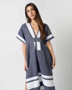 Gasira V-Neck Caftan^lemlem Hot