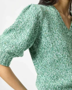 Giselle V-Neck Sweater^Ann Mashburn New