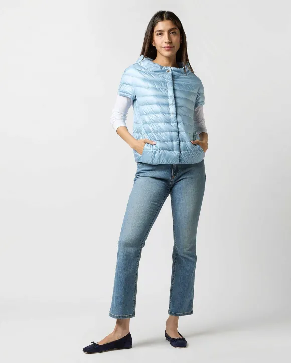 Greta Cap-Sleeve Jacket^Herno Discount