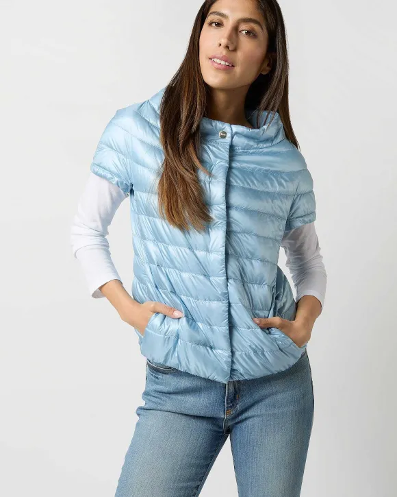 Greta Cap-Sleeve Jacket^Herno Discount