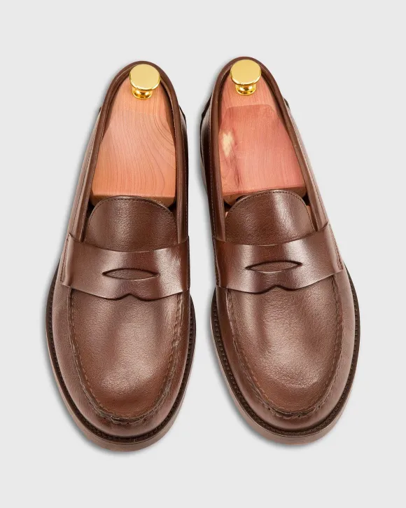 Handsewn Penny Loafer^Sid Mashburn Hot