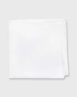 Hem-Stitched Pocket Square^Sid Mashburn Flash Sale