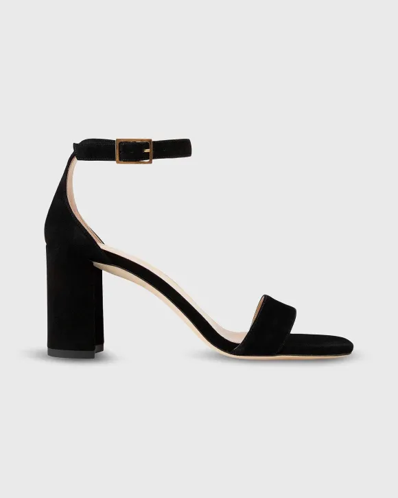 High Ankle-Wrap Block Heel^Ann Mashburn Cheap