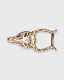 Horned Belt Buckle^Mashburn Hot