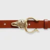 Horned Belt Buckle^Mashburn Best Sale