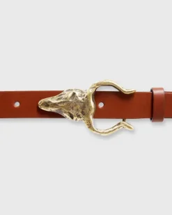 Horned Belt Buckle^Mashburn Best Sale