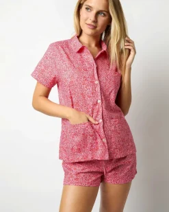 Jasmine Pajama Shorts Set^Ann Mashburn Clearance