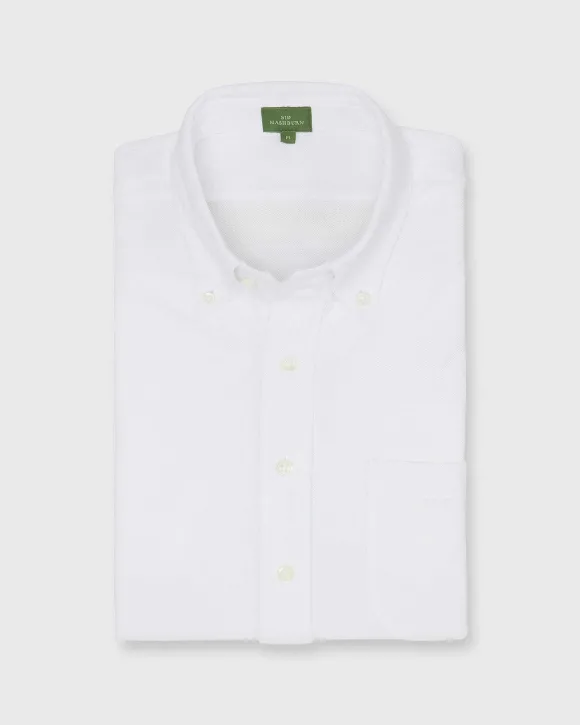 Knit Button-Down Popover Shirt^Sid Mashburn Flash Sale