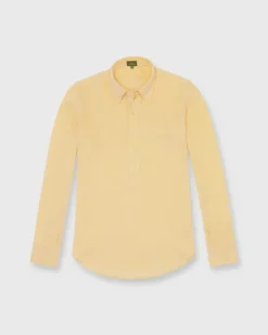 Knit Button-Down Popover Shirt^Sid Mashburn Hot