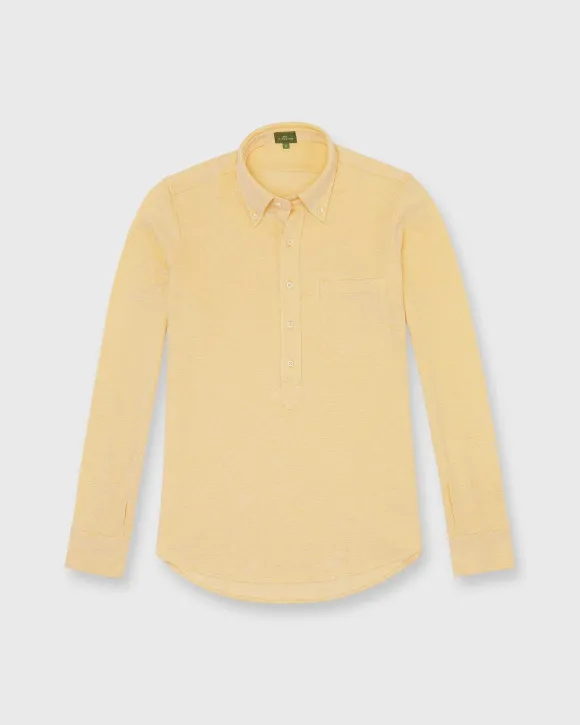 Knit Button-Down Popover Shirt^Sid Mashburn Cheap