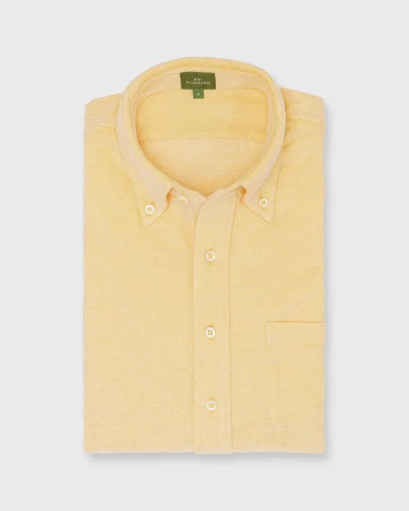 Knit Button-Down Popover Shirt^Sid Mashburn Cheap