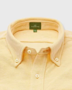 Knit Button-Down Popover Shirt^Sid Mashburn Cheap