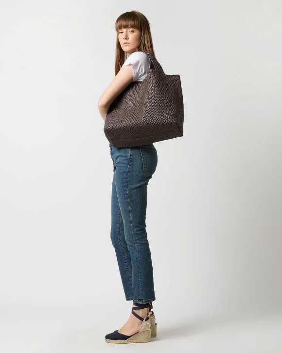 Large Mercato Handwoven Tote^Ann Mashburn Outlet