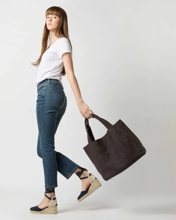 Large Mercato Handwoven Tote^Ann Mashburn Outlet