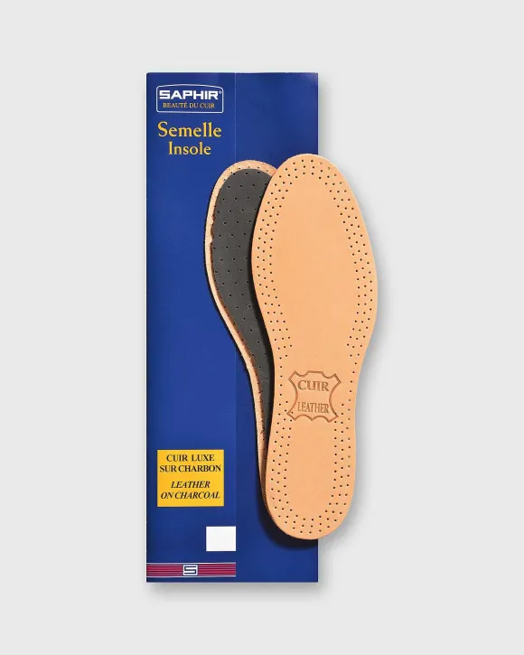 Leather Charcoal Insole^Saphir Best Sale
