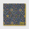 Linen Print Pocket Square^Petronius Outlet