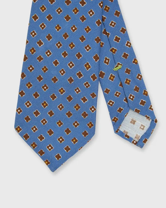 Linen/Silk Print Tie^Sid Mashburn Sale