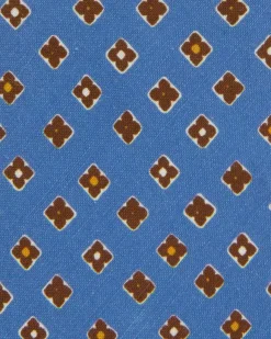 Linen/Silk Print Tie^Sid Mashburn Sale