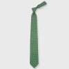 Linen/Silk Print Tie^Sid Mashburn Sale