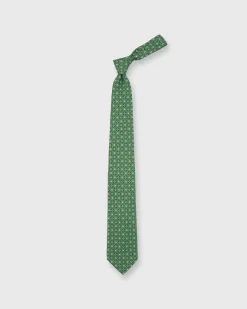 Linen/Silk Print Tie^Sid Mashburn Sale