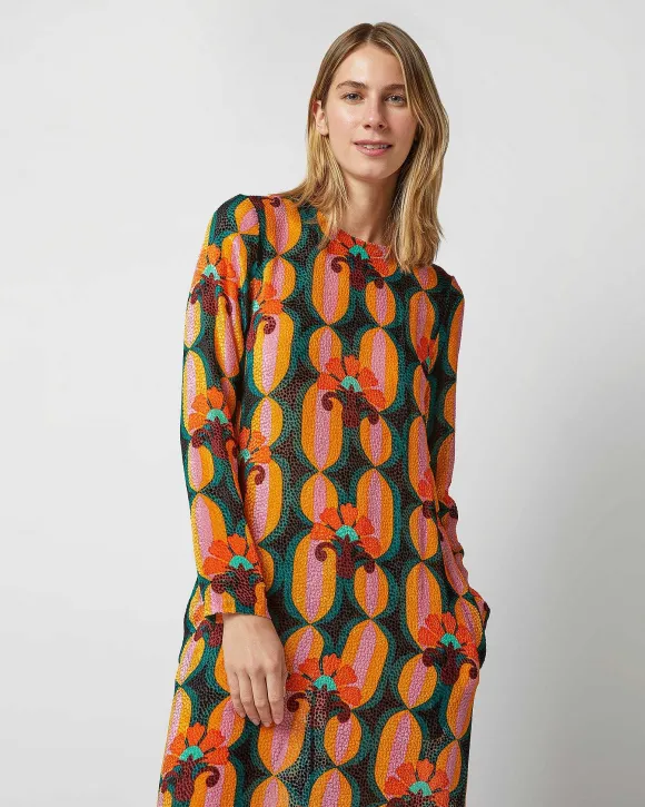 Long Sleeve Swing Dress^La DoubleJ Best