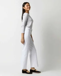 Long-Sleeved Boatneck Tee^Ann Mashburn Best Sale