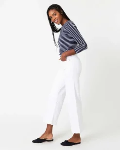 Long-Sleeved Boatneck Tee^Ann Mashburn Fashion