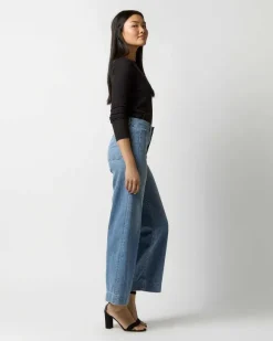 Long-Sleeved Boatneck Tee^Ann Mashburn Best Sale