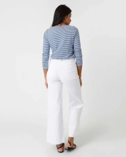 Long-Sleeved Boatneck Tee^Ann Mashburn Best Sale