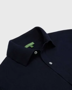 Long-Sleeved Full-Placket Sweater^Sid Mashburn Store