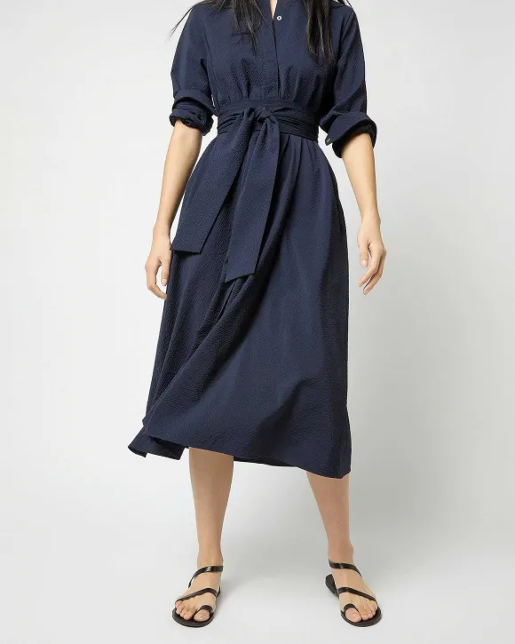 Long-Sleeved Gianna Dress^Ann Mashburn Outlet
