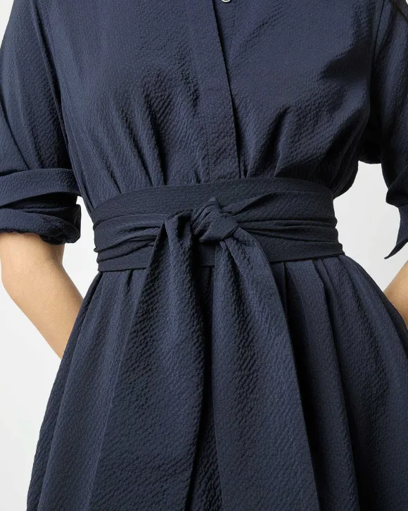 Long-Sleeved Gianna Dress^Ann Mashburn Outlet