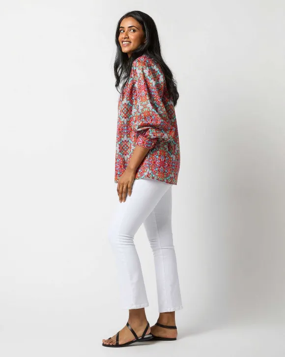 Long-Sleeved Maeve Smocking Top^Ann Mashburn Cheap