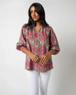 Long-Sleeved Maeve Smocking Top^Ann Mashburn Cheap