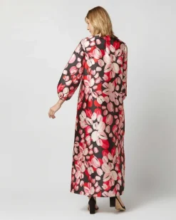 Long-Sleeved Paige Maxi Dress^Ann Mashburn Flash Sale