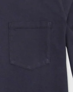 Long-Sleeved Pocket Tee^Sid Mashburn Fashion