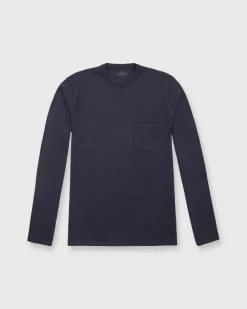 Long-Sleeved Pocket Tee^Sid Mashburn Fashion