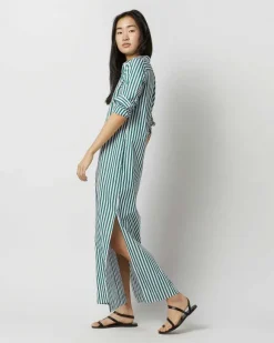 Mandarin Talitha Shirtdress^Ann Mashburn Store